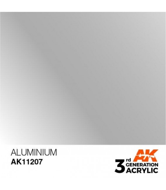 AK11207 Aluminium - Metallic 3GEN General Series AK Interactive (17ml.)
