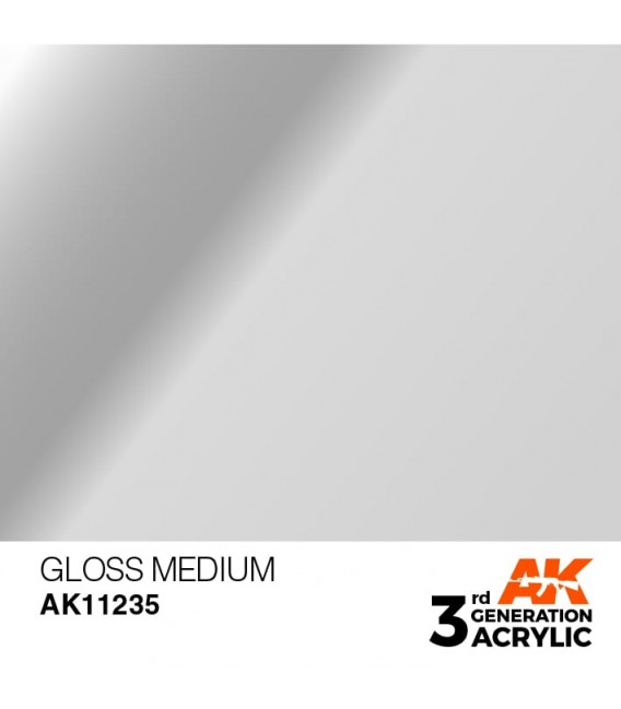 AK11235 Gloss Medium - Auxiliary 3GEN General Series AK Interactive (17ml.)