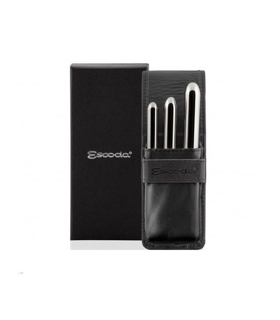 3 travel brushes Escoda Prado Set 1468 Tame synthetic fiber