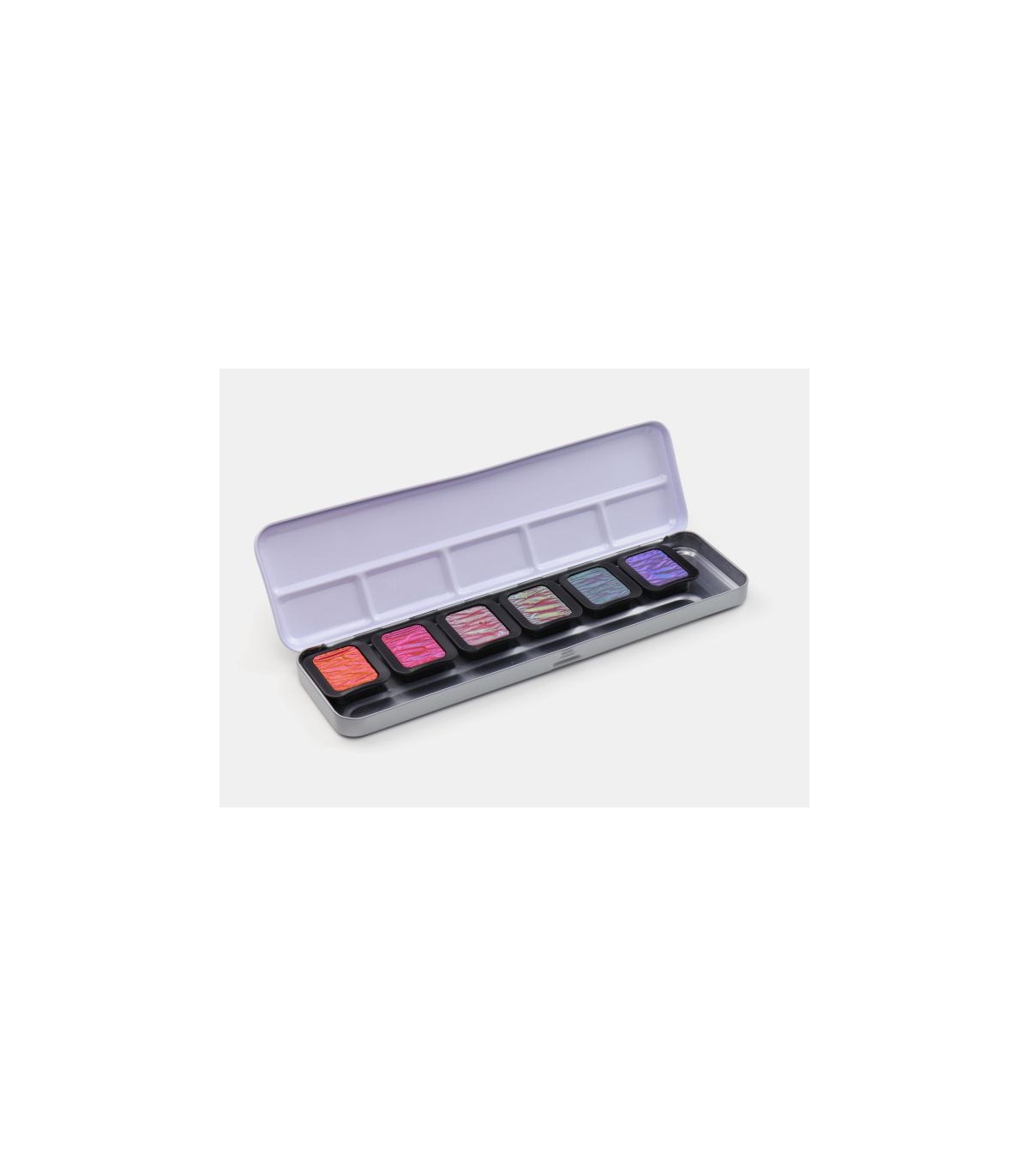 Finetec Premium Pearlescent Colours - F7003 Watercolor metal box 6