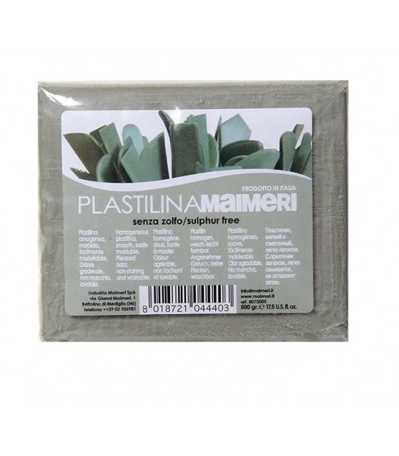 Plastilina profesional sin azufre Maimeri 500 g.
