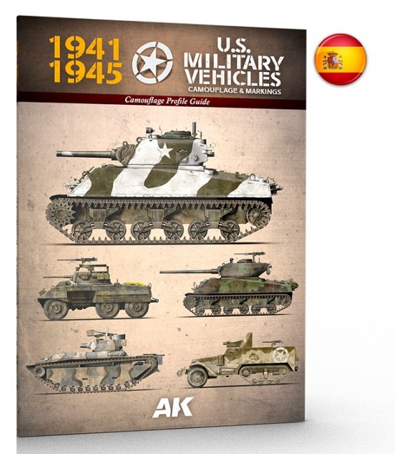 AK643 Vehiculos militares americanos - Camuflajes y distintivos  - Castellano