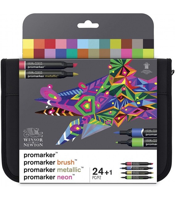 Set 24 Marcadores Promarker Mixed Marker