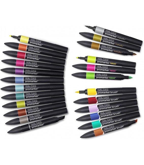 Set 24 Feutres Promarker Mixed Marker