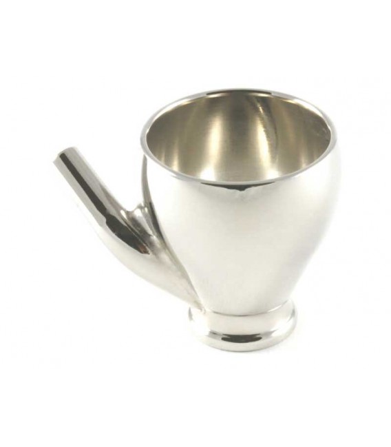Metal suction feed cup for left-handeds Harder and steenbeck 5 ml.