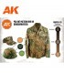 AK11623 Pea Dot Pattern/Dot44 Waffen SS (Erbsenmuster) set 6 u. 17 ml