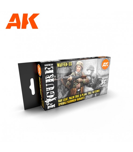 AK11626 Oak Leaf, Palm Tree & Plane Tree Patterns Spring/Summer Variants set 6 u. 17 ml