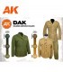 AK11628 DAK Soldier Uniform Colors set 6 u. 17 ml