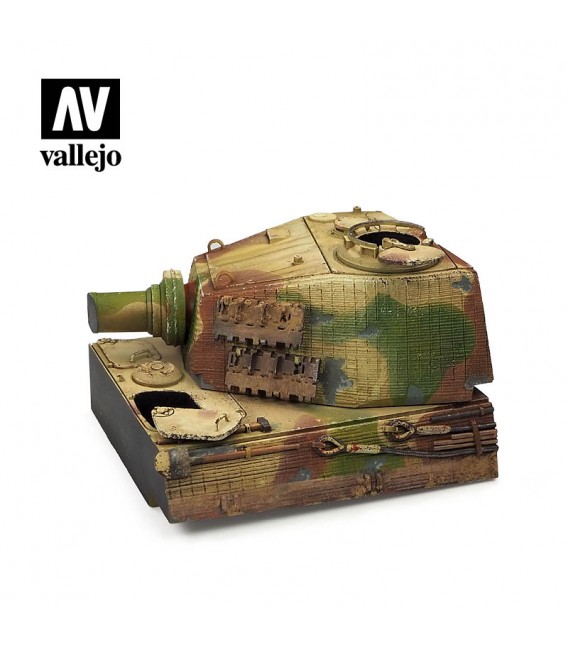 SC011 King Tiger Section Vallejo Scenics Diorama Bases 1:35