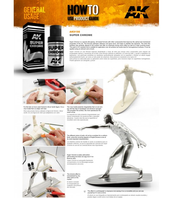AK9198 Super Chrome 60 ml.