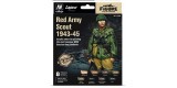 Set Vallejo Model Color 8 u. (17 ml.) Red Army Scout 1943-45