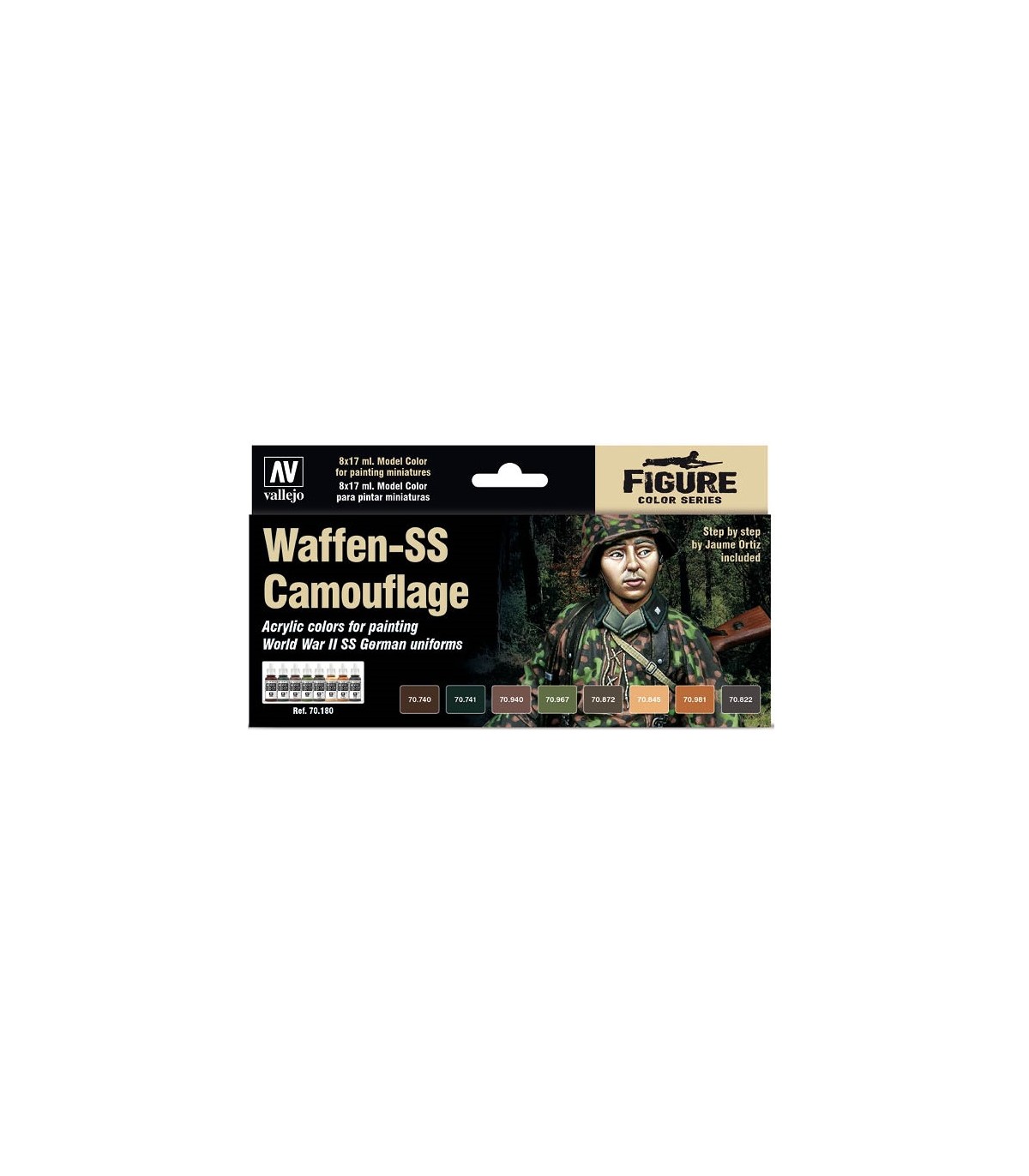 Vallejo 71.189 - Ensemble De Peinture, RAF, WWII, 16 X 17 Ml - Neuf