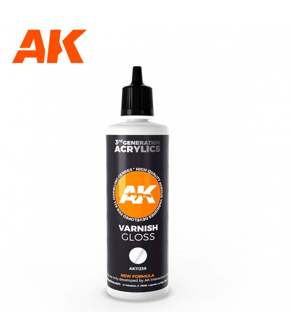 AK11239 Varnish Gloss Barniz brillante 100 ml.