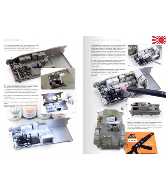 AK549 Japanese Armor in World War II - Bilingual