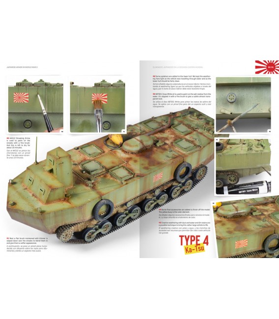 AK549 Japanese Armor in World War II - Bilingual