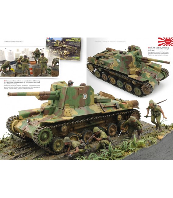 AK549 Japanese Armor in World War II - Bilingual