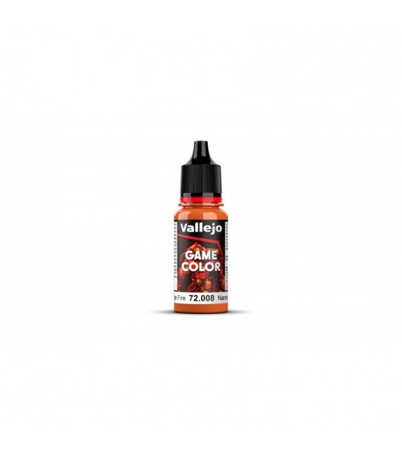 72008 Orange Fire Game Color NEW 18ml.