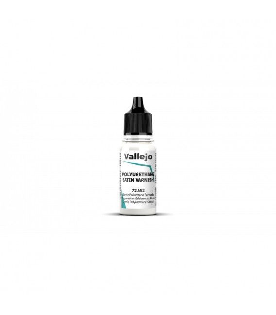 72652 Vernis Poliureta Satinat Vallejo 18 ml.