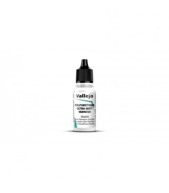 72653 Barniz Poliuretano Ultra Mate Vallejo 18 ml.