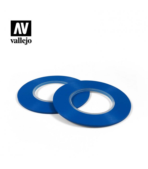 Flexible Masking Tape Vallejo T07008 2mm x 18 m.
