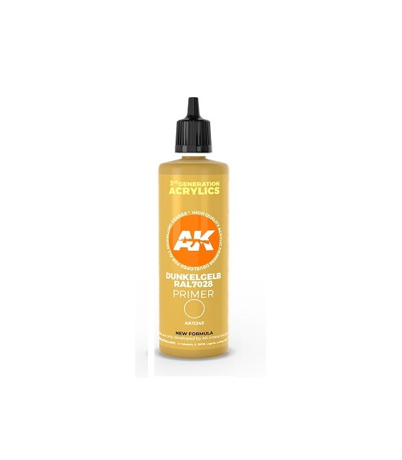 AK11245 Dunkelgelb Ral 7028 Primer 100 ml.