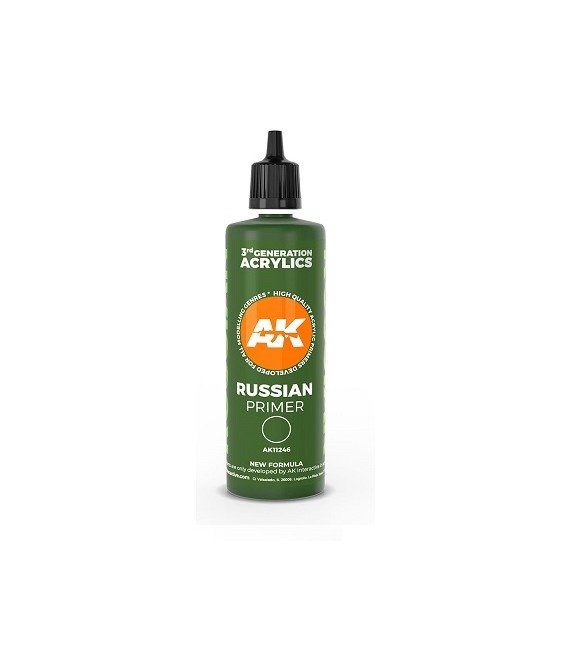 AK11246 Russian Green Primer 100 ml.