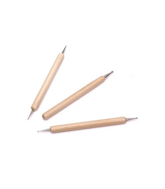 Set de 3 Punzones (5 puntas)