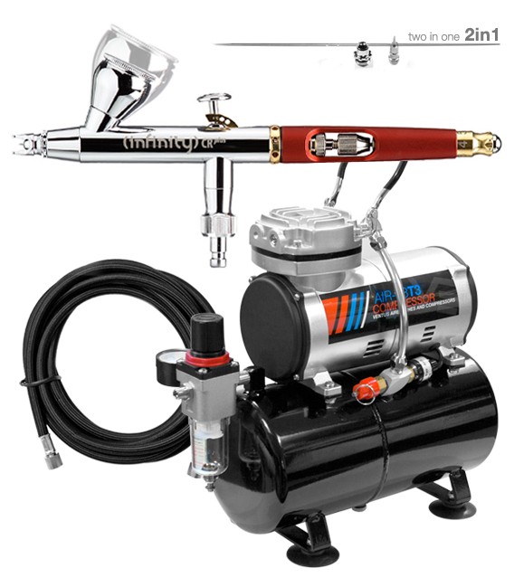 Airbrushing kit Infinity Two in One / VENTUS AIR23T3
