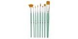 Pebeo 8 synthetic brushes set 952313