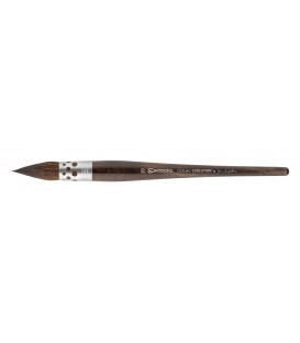 Escoda 1215 Optimo Series Artist Watercolor Travel Brush, Kolinsky