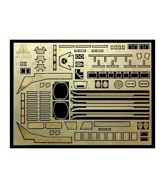 5603 Schnellboot Typ S-100 - Italeri Escala 1/35