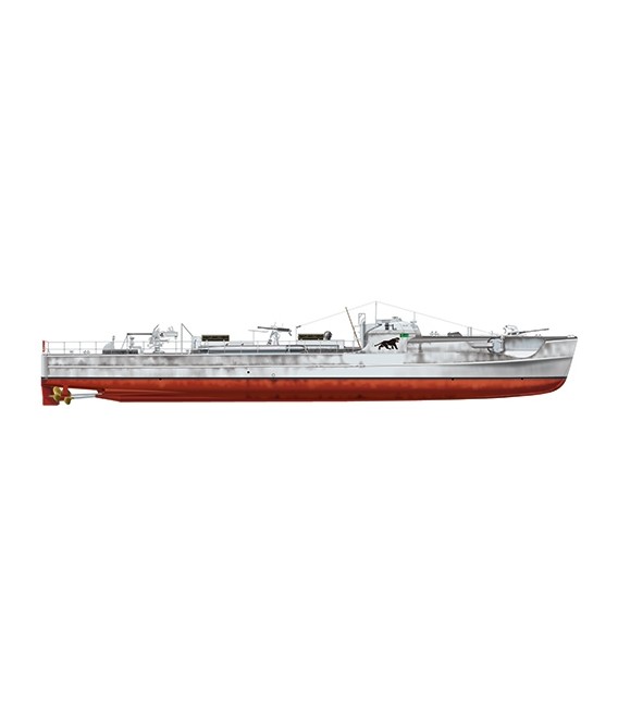 5603 Schnellboot Typ S-100 - Italeri Escala 1/35