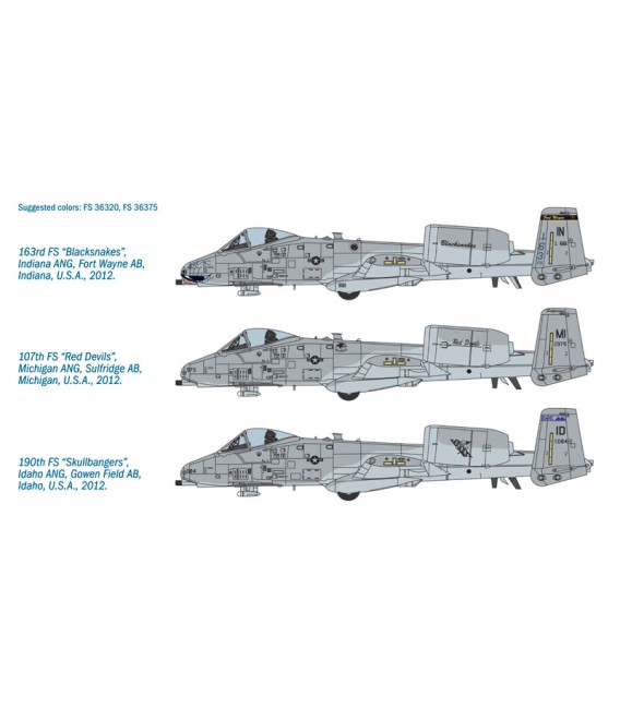 2725 A-10C ''Blacksnakes'' - Italeri Scale 1/48