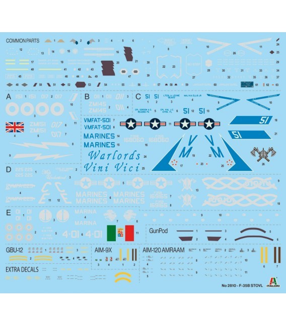 92810 F-35 B Lightning II - Italeri Escala 1/48