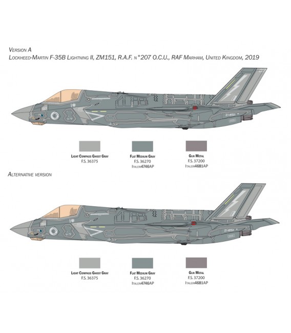 2810 F-35 B Lightning II - Italeri Escala 1/48