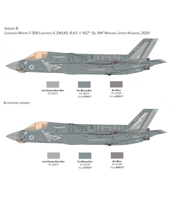 2810 F-35 B Lightning II - Italeri Scale 1/48