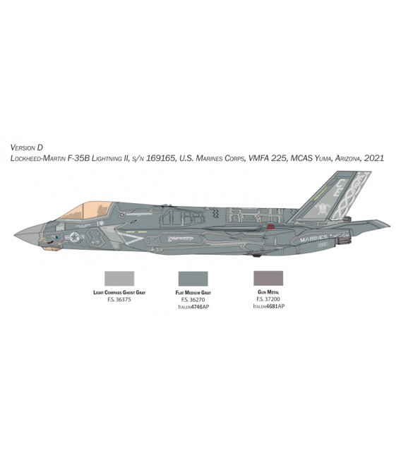 2810 F-35 B Lightning II - Italeri Escala 1/48