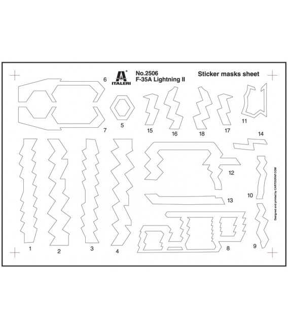 2506 - F-35 A LIGHTNING II - Italeri Scale    1/32