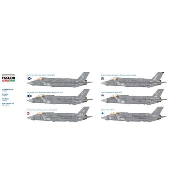 2506 - F-35 A LIGHTNING II - Italeri Escala 1/32