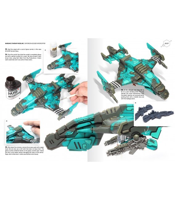 AK591 Starship Tecnicas