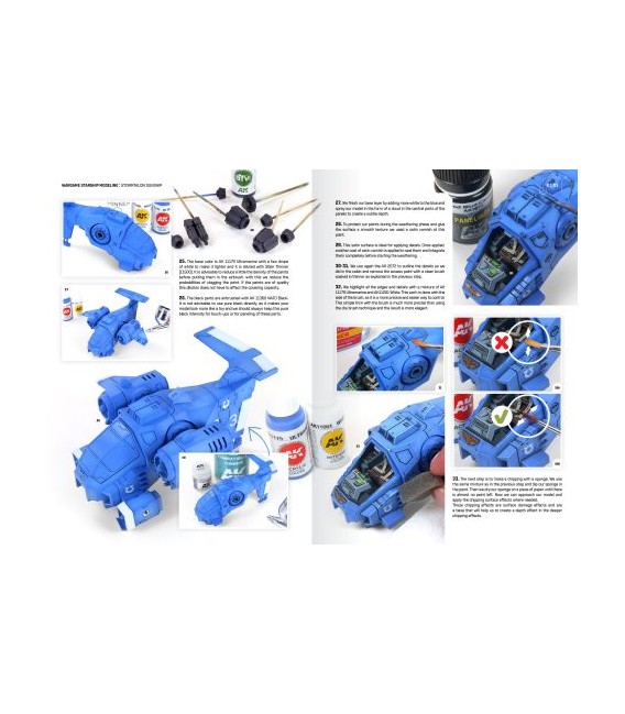 AK591 Starship Tecnicas