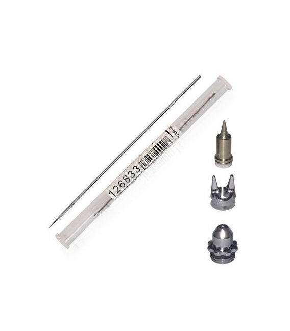 Set conversion 0,28 ( 0,2 ) mm v2.0 para aerografo Evolution e Infinity