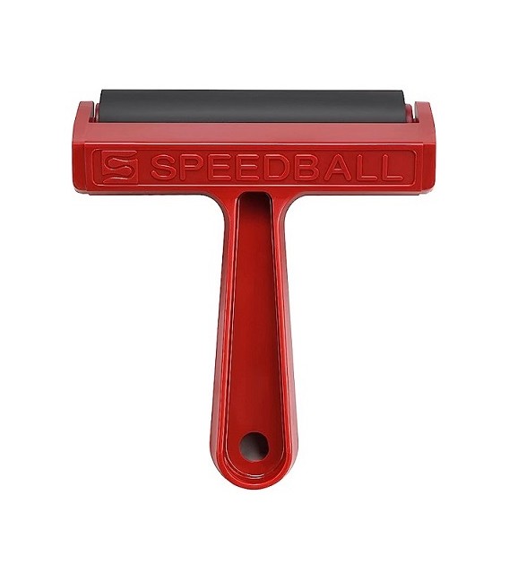 Rouleau Caoutchouc Dur 10,16 cm. Speedball