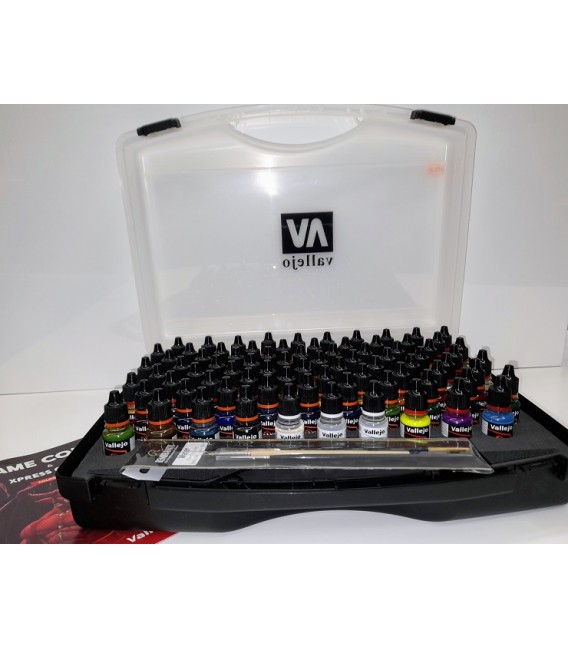 Maleti Vallejo Seleccio B.A.F. Game Color New/Xpress Color 80 u. (18 ml.)