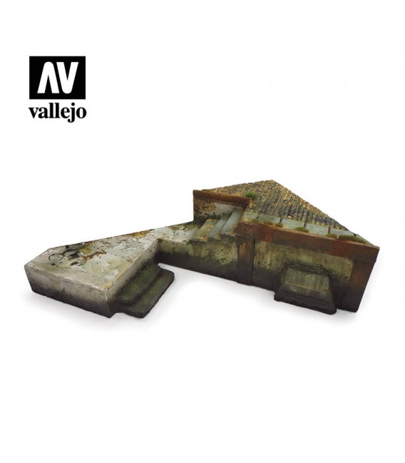 SC115 Dock Section Scenics Diorama Bases 21,5 x 12 x 5,5 cm