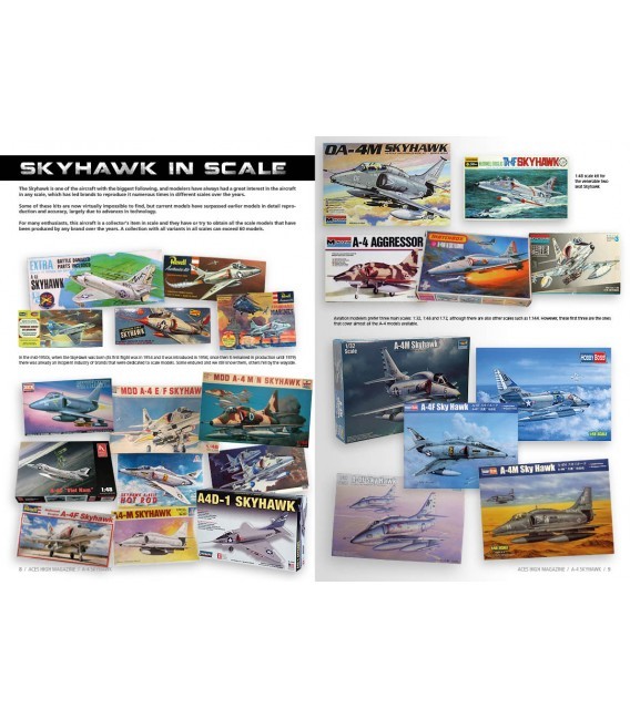 AK2940 Aces High Monographic Series: Skyhawk (Castellano)