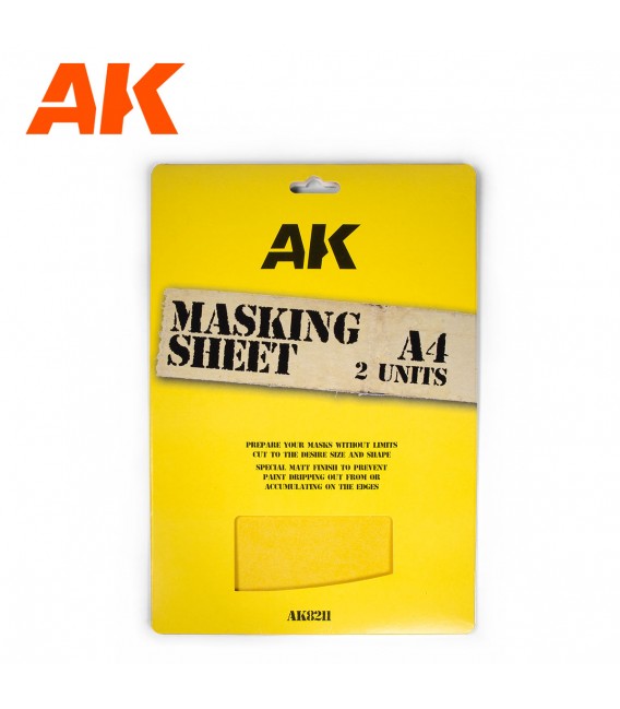 AK8211 2 sheets A4 Masking Tape