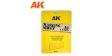 AK8211 2 sheets A4 Masking Tape