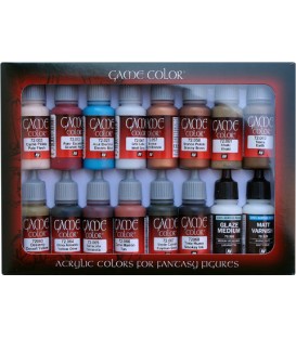 Acrylic paint sets for fantasy figures Game Color.