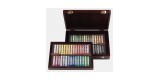 Caixa fusta 60 pastels sencers retrat Rembrandt Luxe 60L